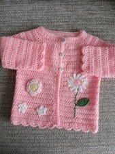 Handmade 1-2yr Girl Cardigan