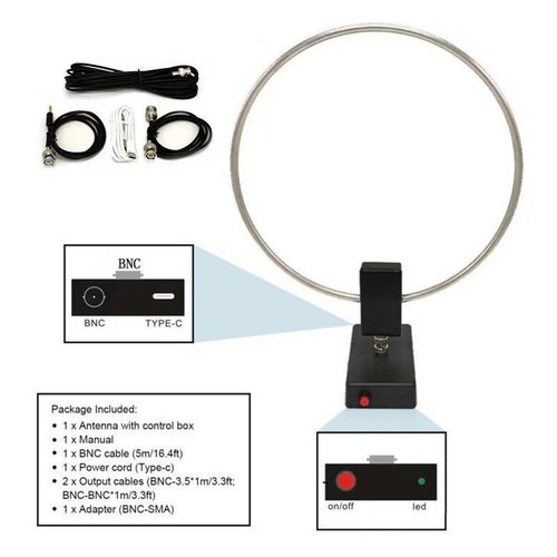 Ga800 small loop antenna - hf,