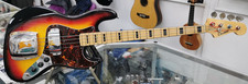 1974 Columbus Jazz Bass Sunburst M.I.J JAPAN with bridge + pickup covers