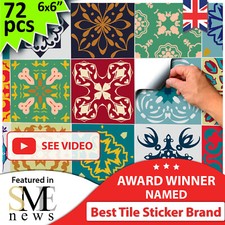 Tile stickers kitchen - tile,