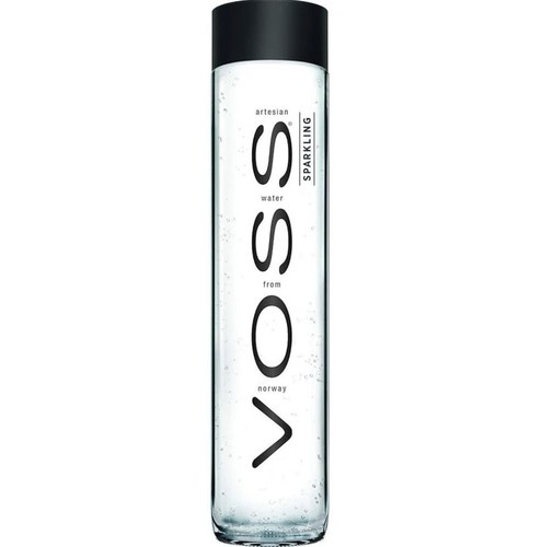 Glass voss sparkling water - glass,
