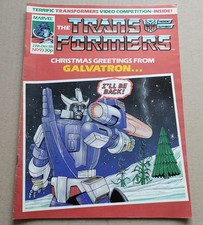 Marvel comics UK G1 1986.. The