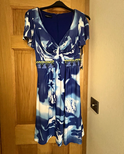 Ferri couture blue white - couture, blue/white