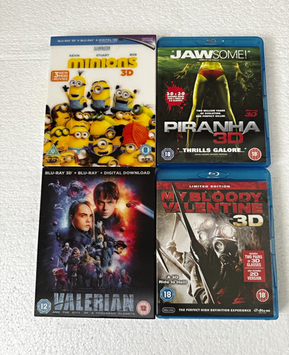 Blu ray limited edition - 3d,