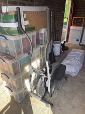 Exercise bike | Difficulty Adjustment | Black and Silver | See Description.