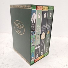 JRR Tolkien The Hobbit The Lord Of The Rings Book Set Ted Smart RMF30-MS