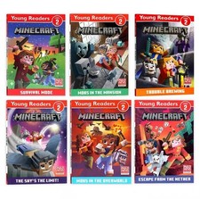 Minecraft Kids Books Set 6