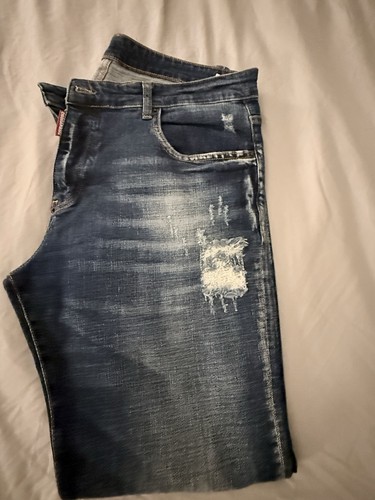 Dsquared2 men blue jeans - blue,