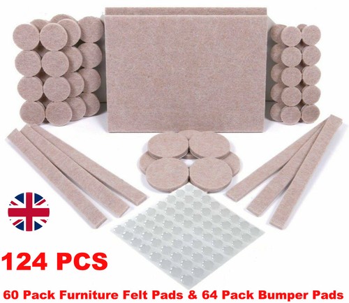 124x felt pads - pads, furniture
