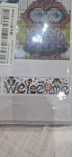 Stamped Cross Stitch Kit Pre-Printed - Welcome