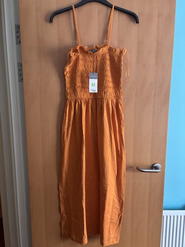 Primark orange smocked - orange,