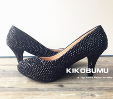 Bling black sparkle crystal