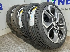 Set Of Genuine 19 Inch SKODA OCTAVIA VRS Alloy Wheels & Tyres 5E3601025T ALTAIR 