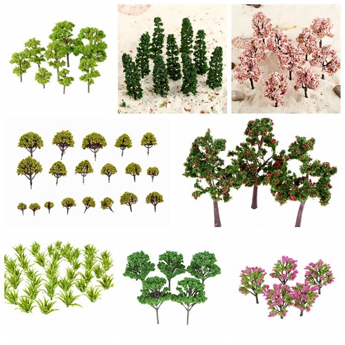 Model trees for diorama - trees,