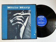 Tony Little Sun Glover Lp Blues Harp On Folkways FM 8358/instructional harmonica