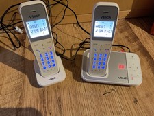 Vtech XS1051 DECT Cordless Phone with Answering Machine, 2 Handsets