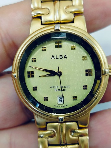Alba seiko gold - alba, quartz