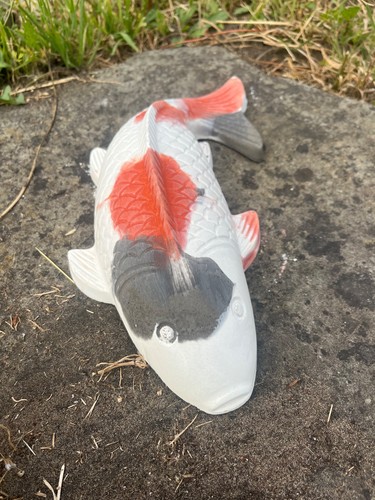Large hand cast koi carp - cast,