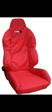 SEAT COVER IN RED TO FIT