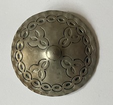 Winger Denmark Viking Shield design brooch, 5cms in diameter