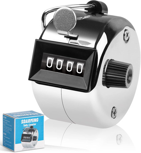 Metal hand tally counter - tally, 4