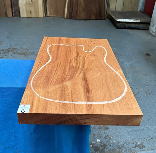 Khaya mahogany piece guitar - mahogany,