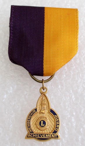 Lions club membership award - lions,