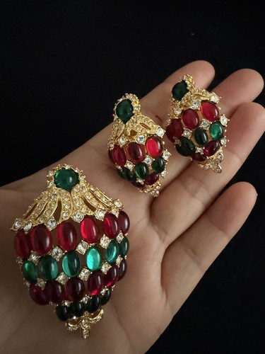 Vintage joan rivers mogul red - rivers,