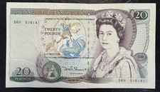 Old Twenty £20 Pound Note