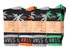 Socks For Men's Cannabis Ganja