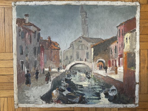 Vintage 1940s oil - vintage,
