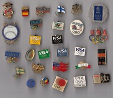 OLYMPIC GAMES pin badge badges