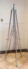 NEW STAINLESS STEEL TRIPOD. FULLY ADJUSTABLE FOR STRAND THEATRE LIGHTS LAMPS