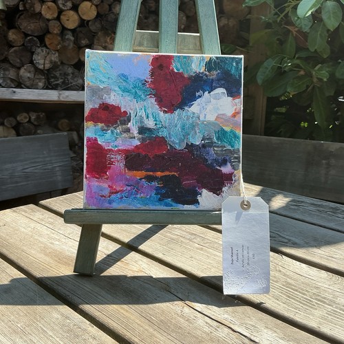 Contemporary acrylic canvas - acrylic,