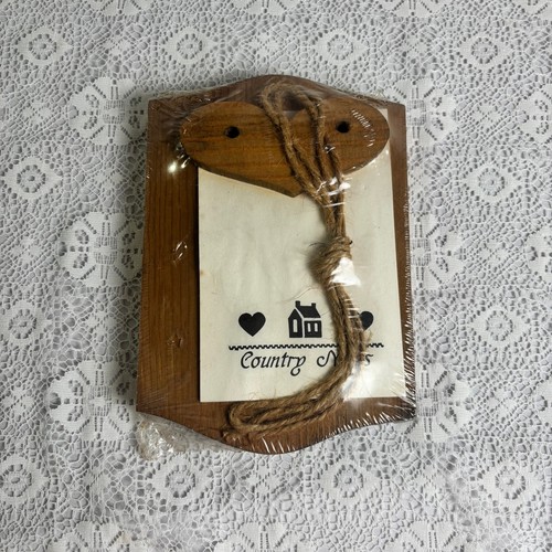 Vintage country notes wooden - vintage,