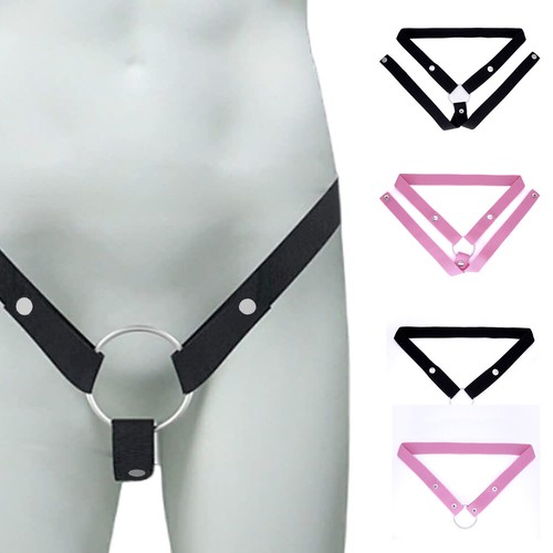 Elastic chastity cage belt - elastic,