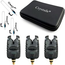 3 Carp Fishing Bite Alarms & Bite Alarms with Volume & Tone Control Carp Fishing