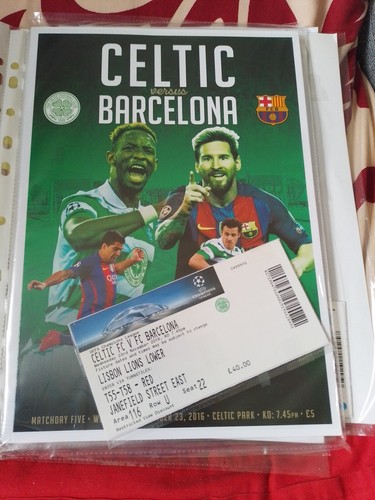 Celtic barcelona ticket - &,