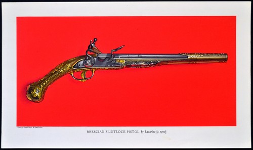 Brescian flintlock pistol - brescian, 1963