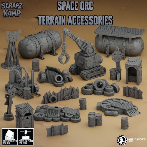 Grimdark wargaming scrapz kamp - grimdark,