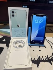 Apple iPhone 11 Unlocked 128GB Teal 74% Battery Health
