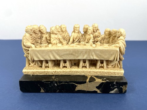 Vintage the last supper signed - supper,