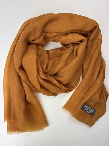 100 plain mustard cashmere - 100%,