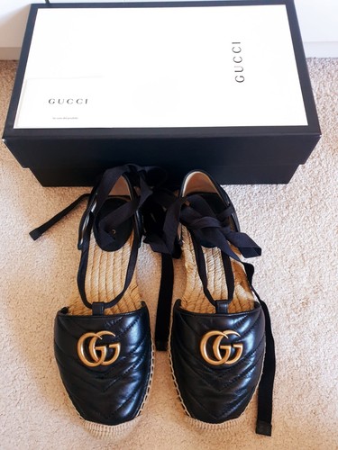 Gucci marmont matelassé - gucci, black