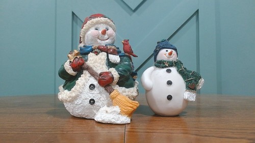 Snowman figurines