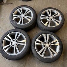 4 X Mercedes E Class W212 W207 W639 W638 17” Alloy Wheel 8J ET48 205 & 225/50/17