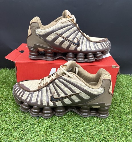 Shox trainers khaki brown - shox, tl