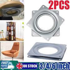 2PK 3/4/6-In Lazy Susan Bearing Turntable Rotating Swivel Plate Turntable Useful