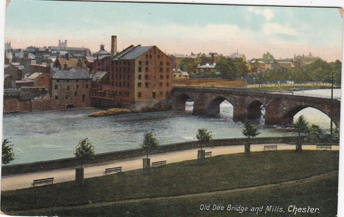 Old dee bridge mills - old, &