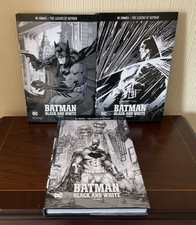 The Legend of Batman Black and White Volume 1-3 Hardcover Eaglemoss DC Comics